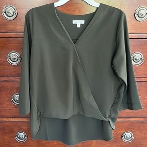 Olive Green Top